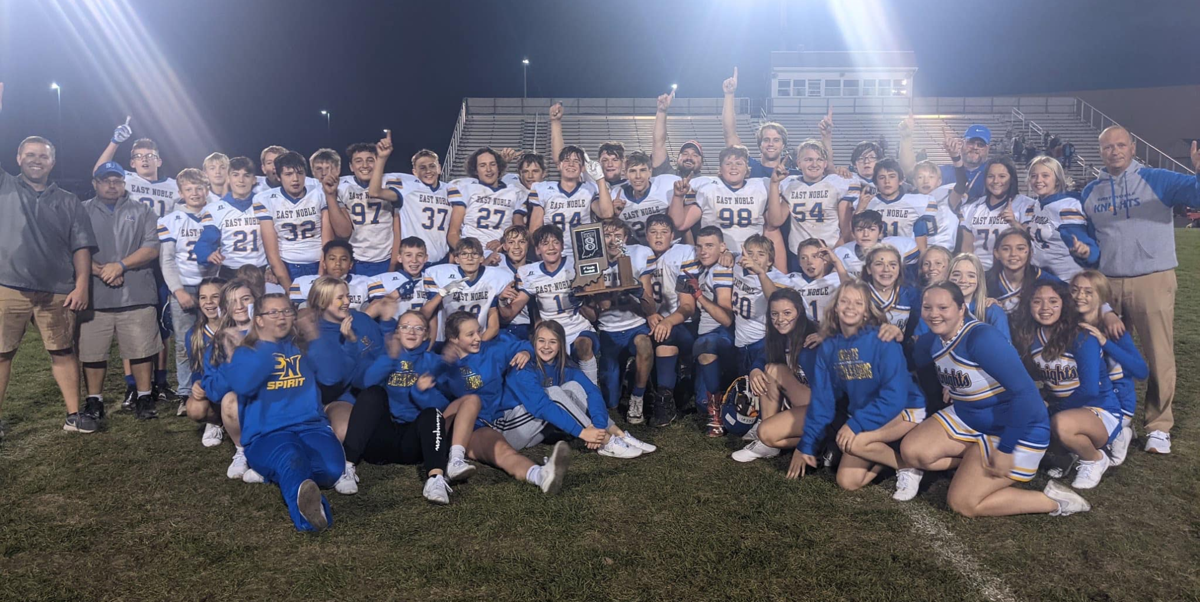 East Noble Knights — Northeast 8 Middle School Conference Eighth Grade Football Champions