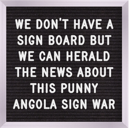 Sign war, Herald style
