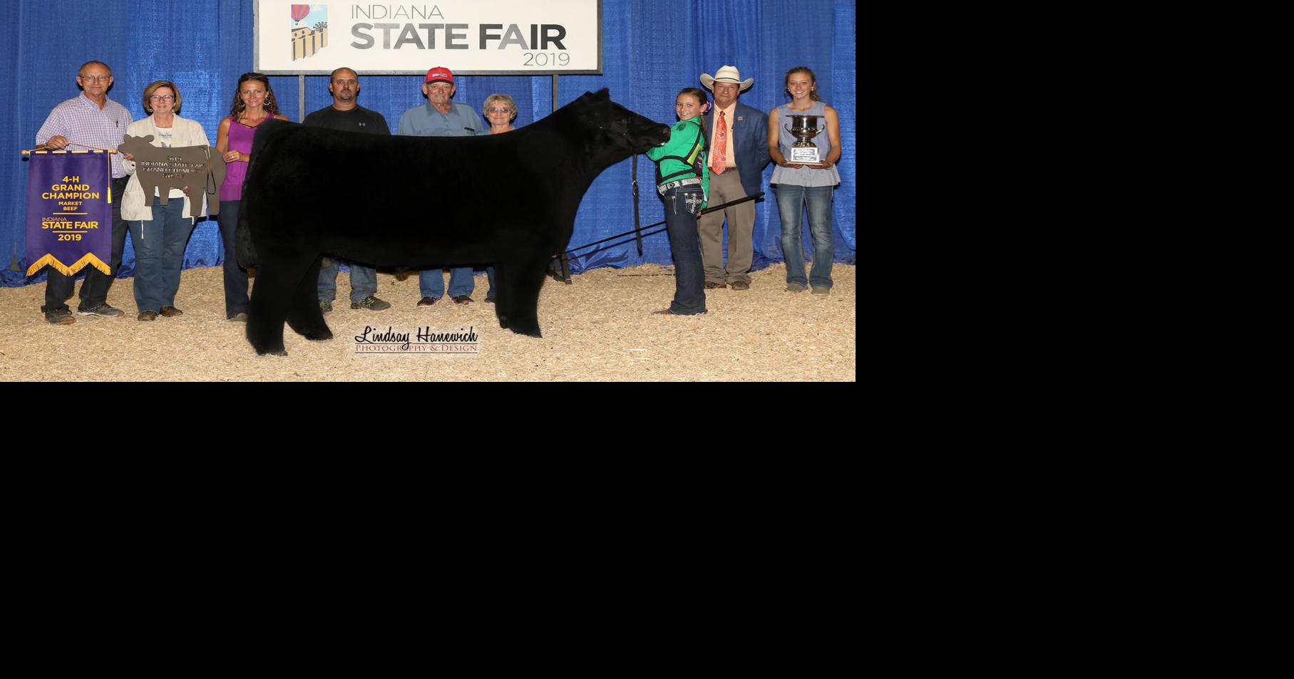 Henney takes top honor at Indiana State Fair beef show