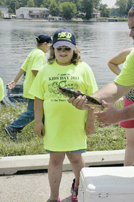 Big turnout makes kids' fishing tourney a success