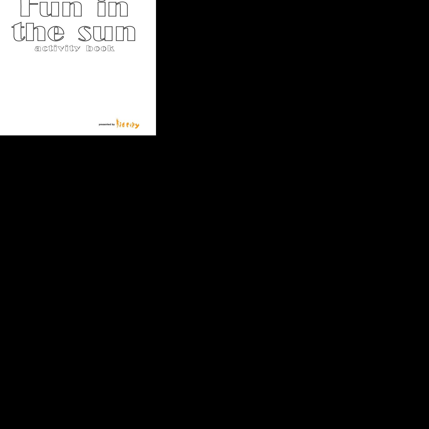 Kid City Activity Book