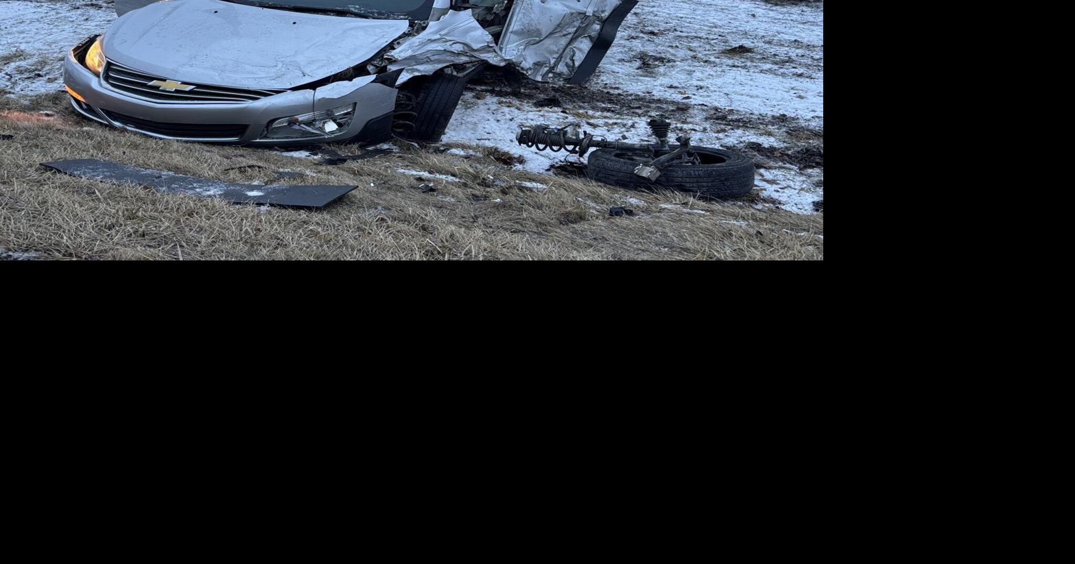 One person injured in rollover crash