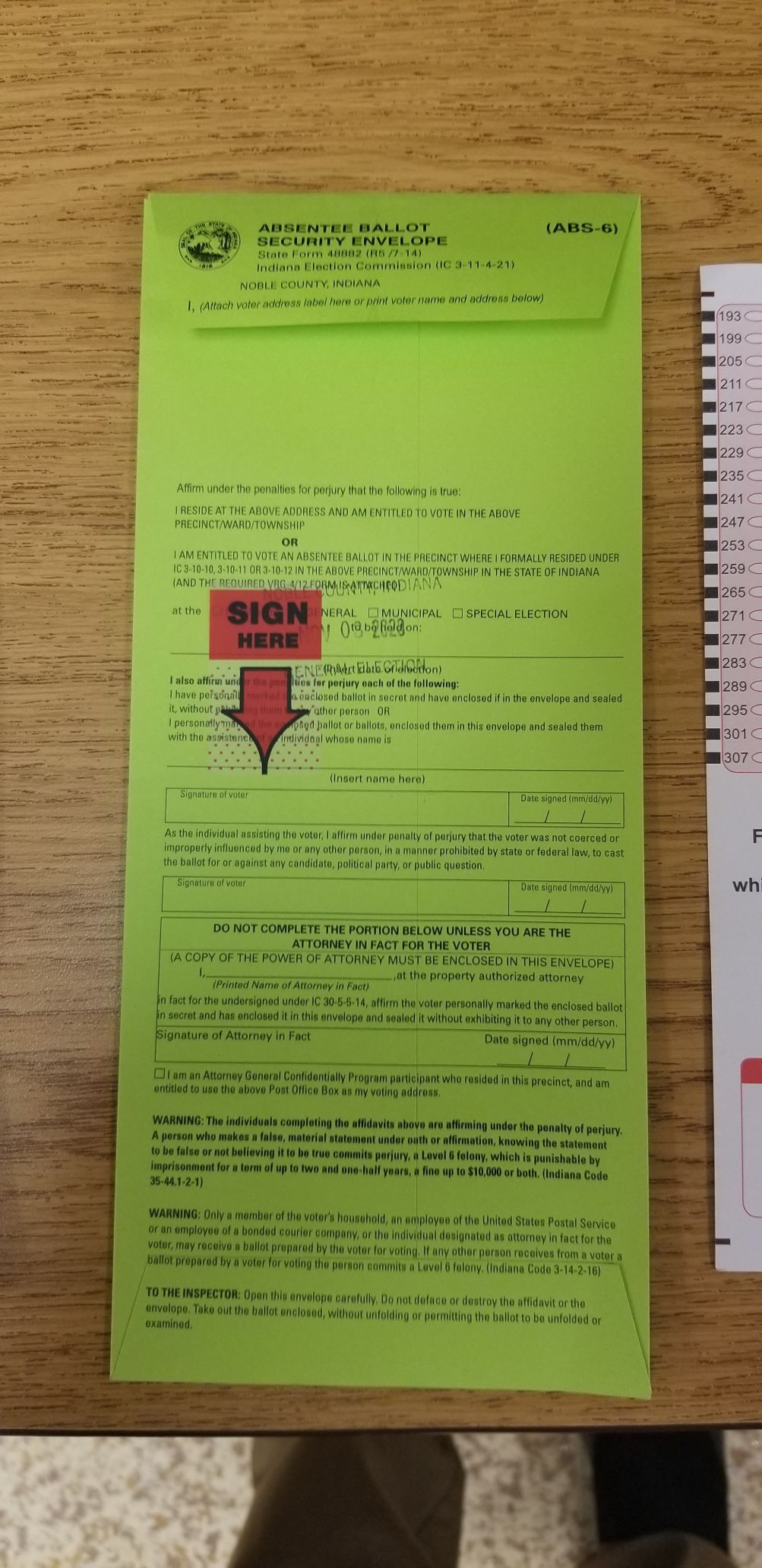 Mailin voting Step by step Election