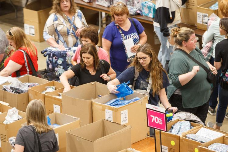 Shoppers flock to first Vera Bradley outlet sale since COVID-19 pandemic, Local