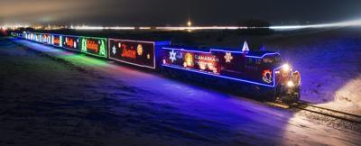 Christmas Train Waterloo Indiana 2021