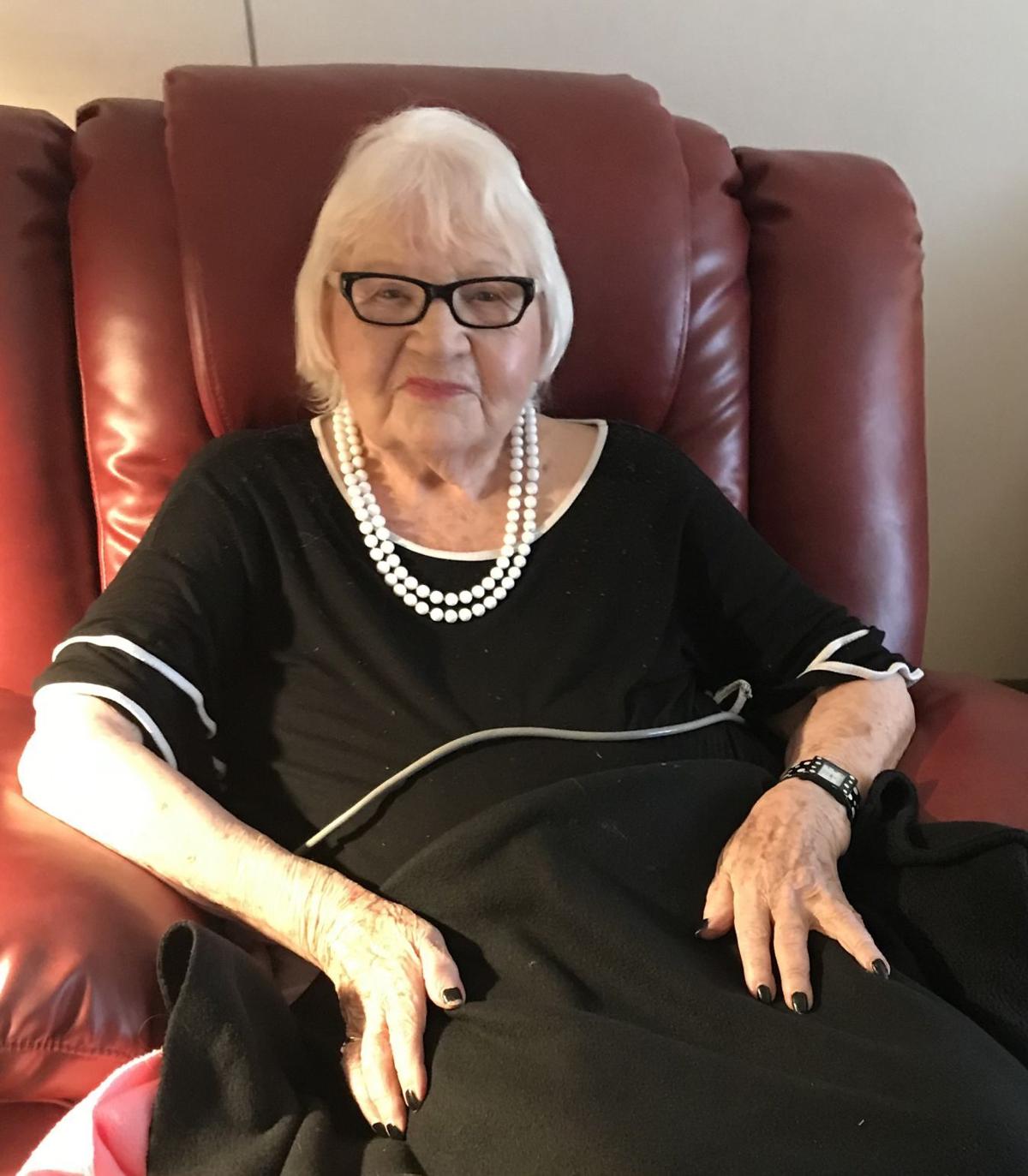 How's it going? Soon-to-be 103 Arla Johnson is happy ...