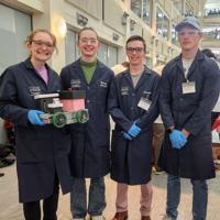 Trine takes two top awards at AIChE regionals
