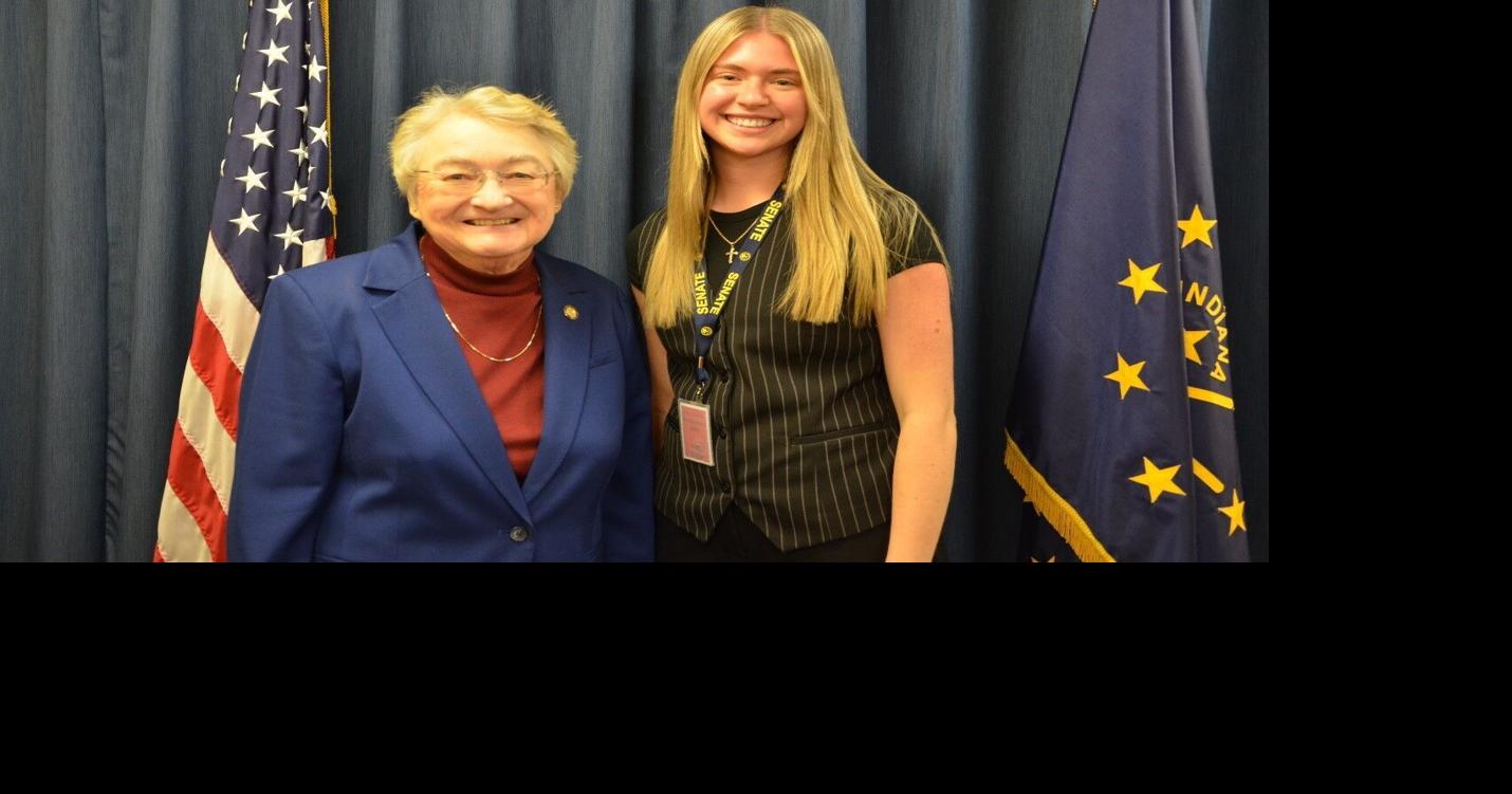 Central Noble graduate interns at Indiana Statehouse | Features ...