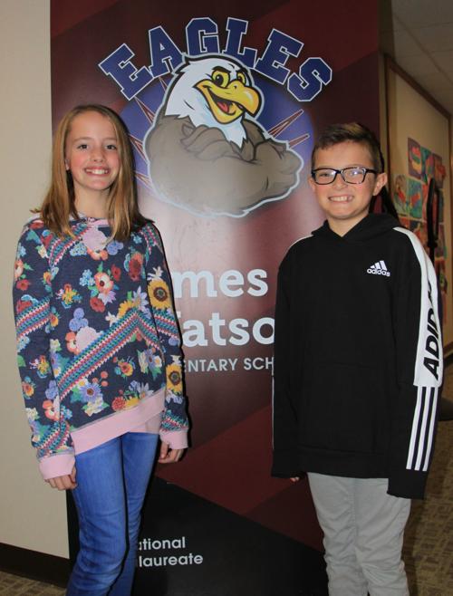 J.R. Watson Elementary School’s top spellers