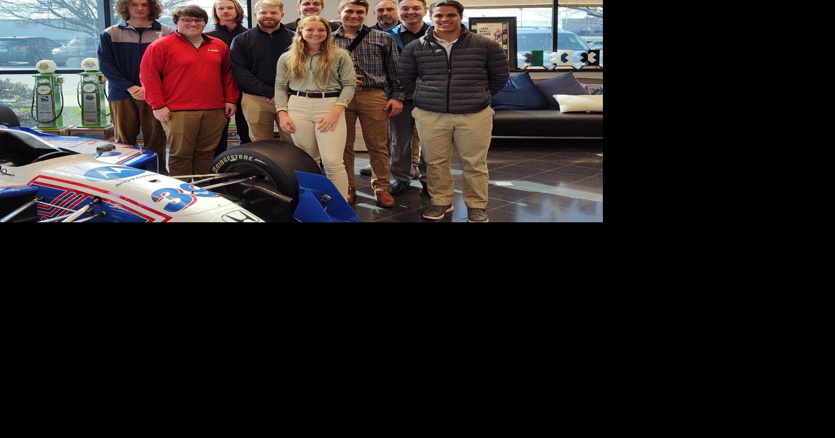 Pinnacle of auto engineering: Trine SAE students tour Andretti Autosport | Heraldrepublican