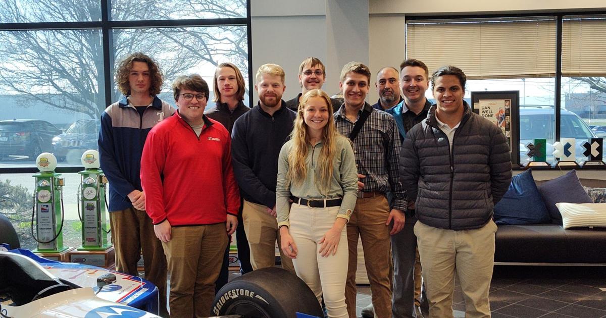 Pinnacle of auto engineering: Trine SAE students tour Andretti Autosport | Heraldrepublican