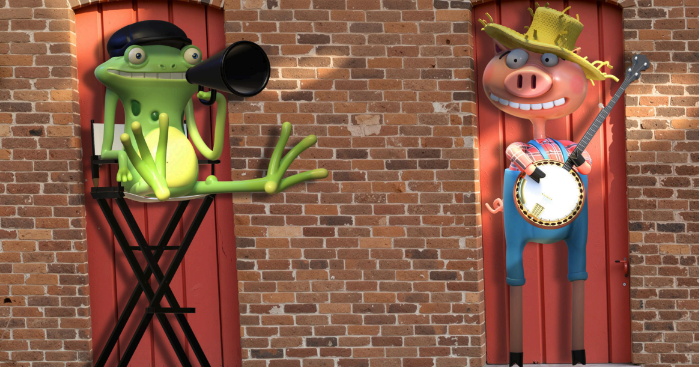 Former HR building in process of getting bas relief art installation