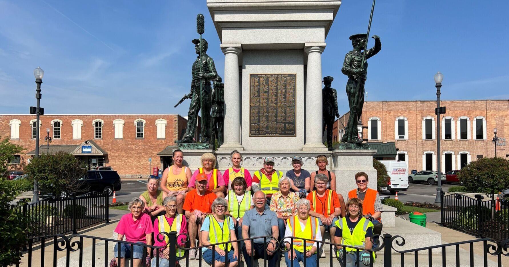 Angola Garden Club plants new beauty downtown - Vimarsana News