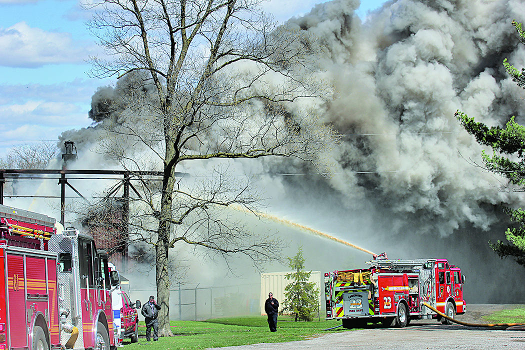 Ligonier tower fire darkens sky News