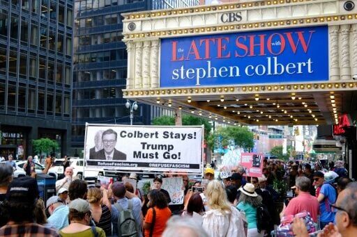 Gloves are off': cancelled Late Show host comes out swinging for Trump |  National | kpcnews.com