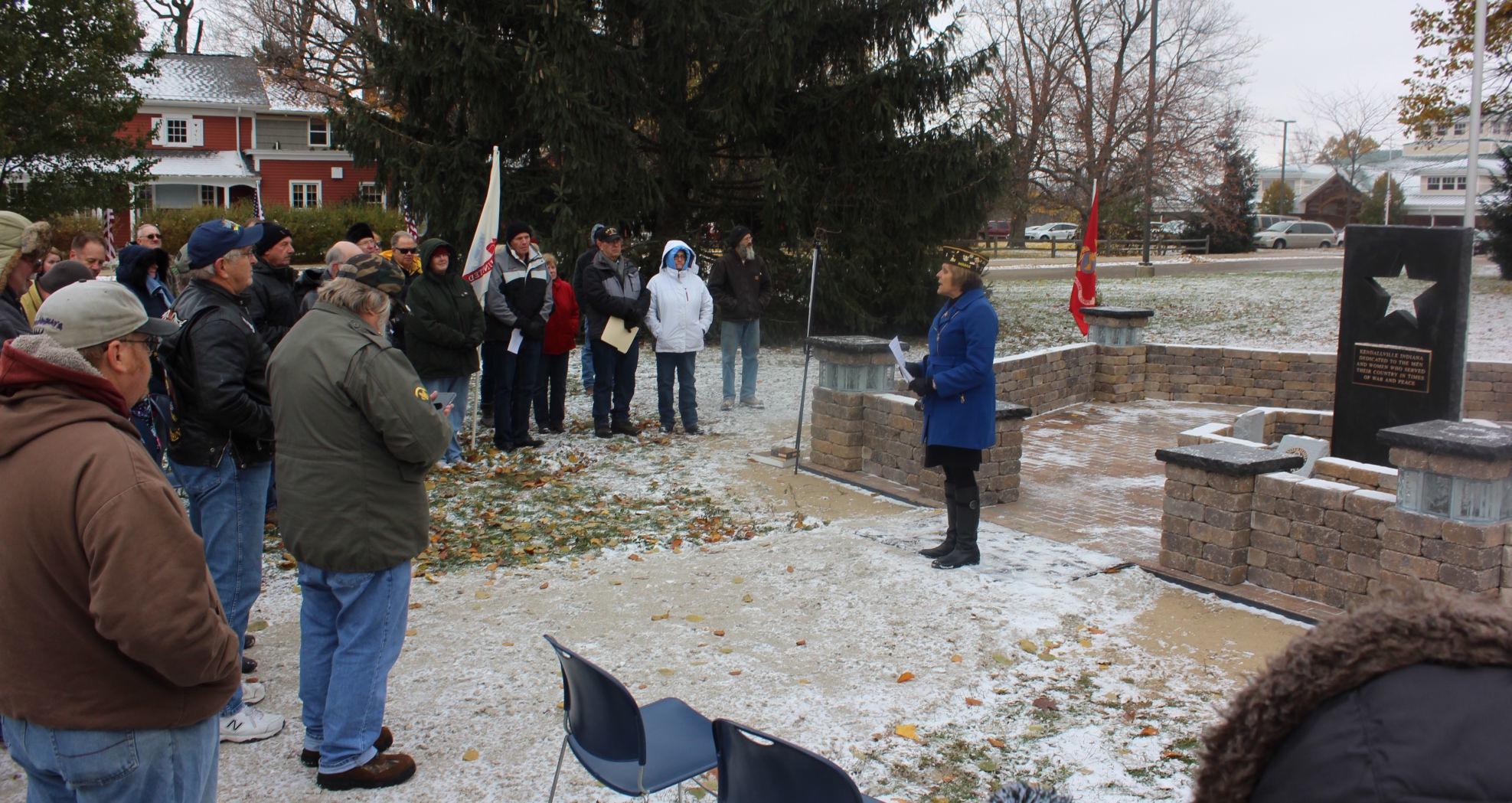 Kendallville dedicates Veterans Memorial News Sun