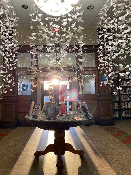Sept. 11 display at Ligonier library