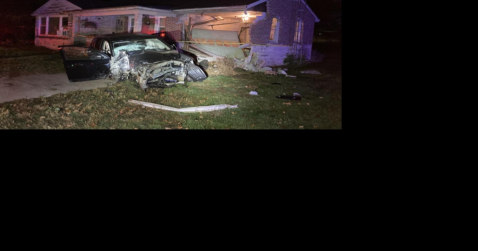 Police investigating car-house crash in Waterloo