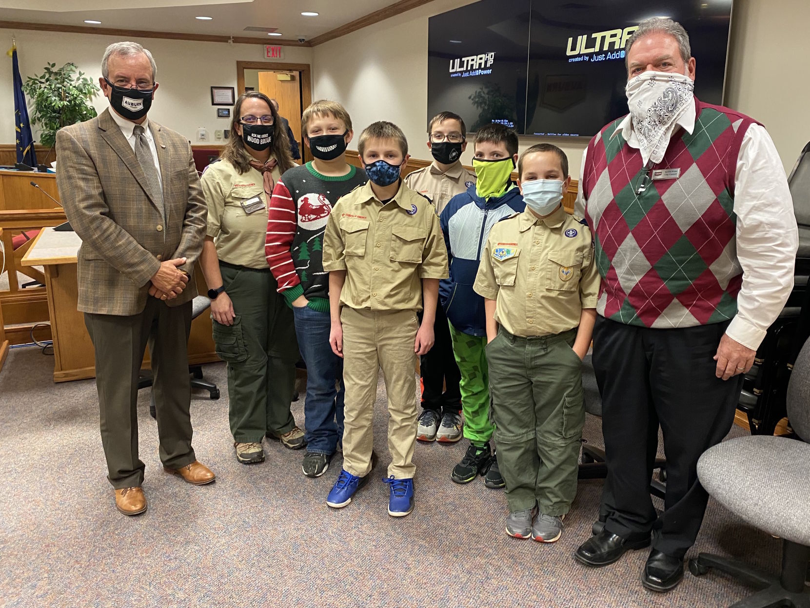 Cub Scouts learn about Auburn government - Vimarsana News