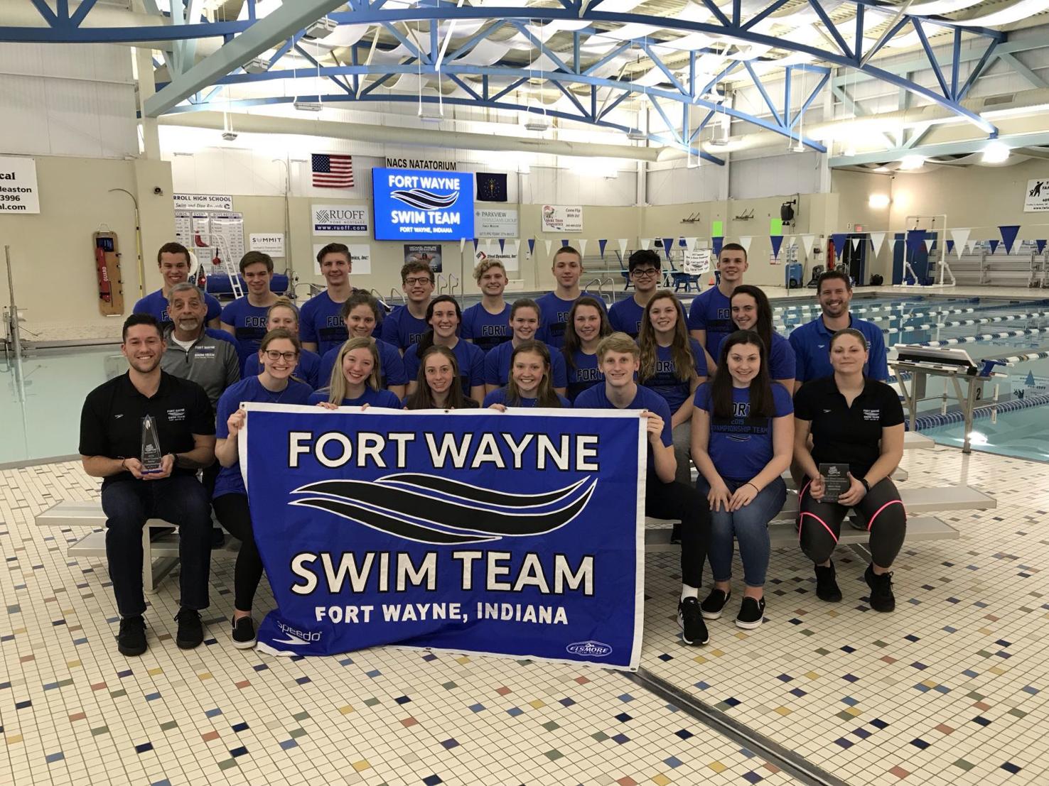 Fort Wayne Swim Team wins Senior State Meet Northwest