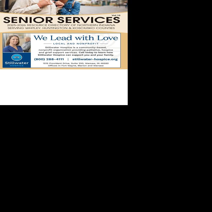2025-2026 Northern Indiana Senior Resource Directory - For Whitley, Kosciusko & Huntington Counties