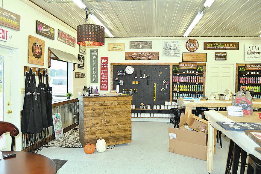 Board and Brush studio opens in Huntertown News