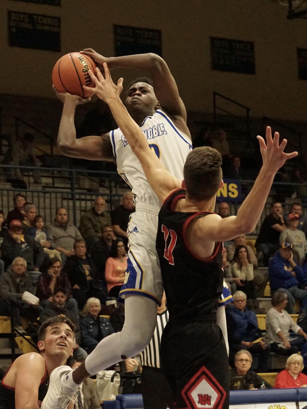 East Noble Thrives Against Huntington North Despite Size