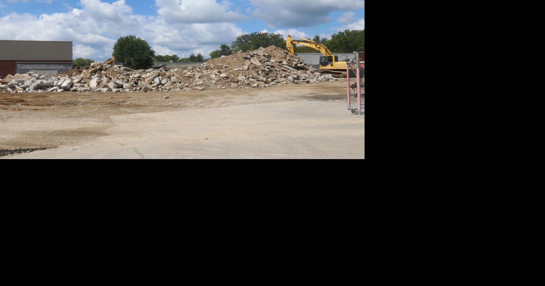 Demolition continues at J.E. Ober Elementary School
