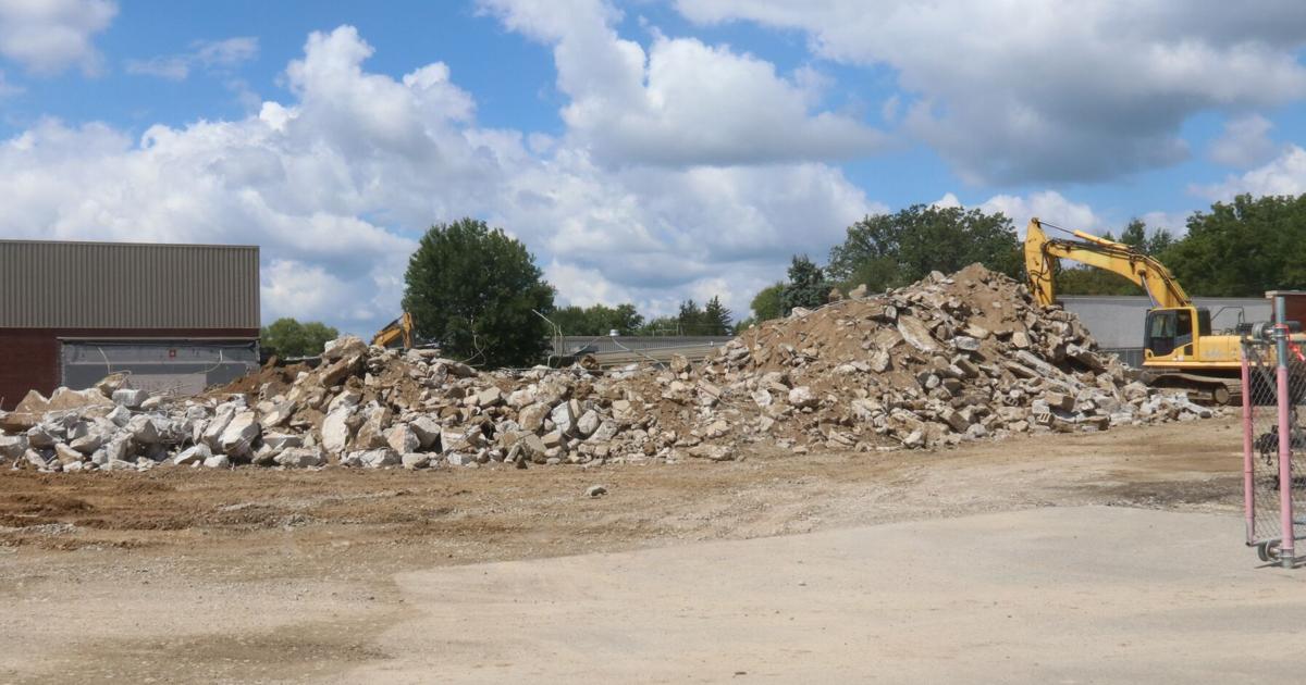 Demolition continues at J.E. Ober Elementary School