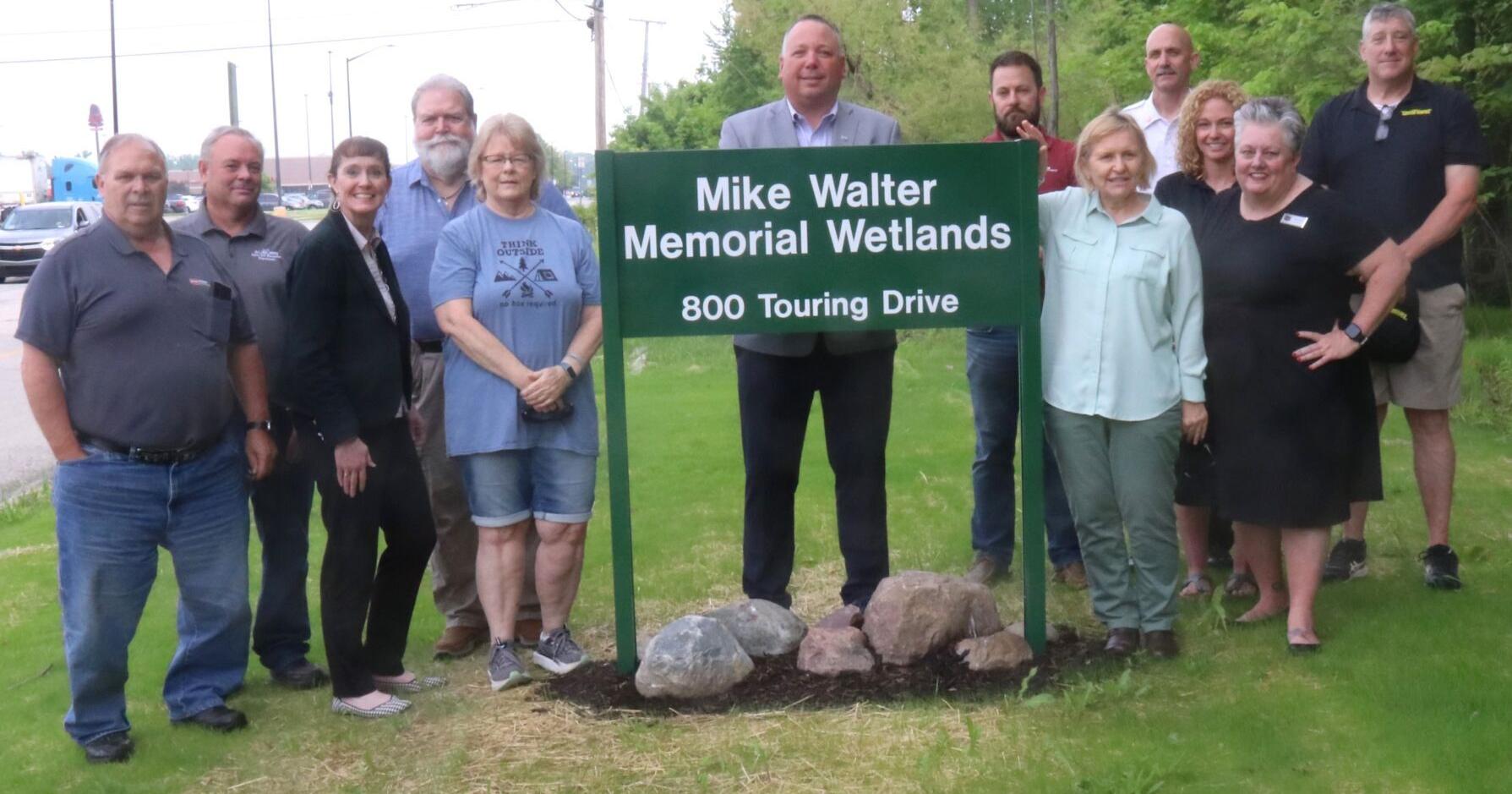 Wetlands named for Mike Walter - Vimarsana News