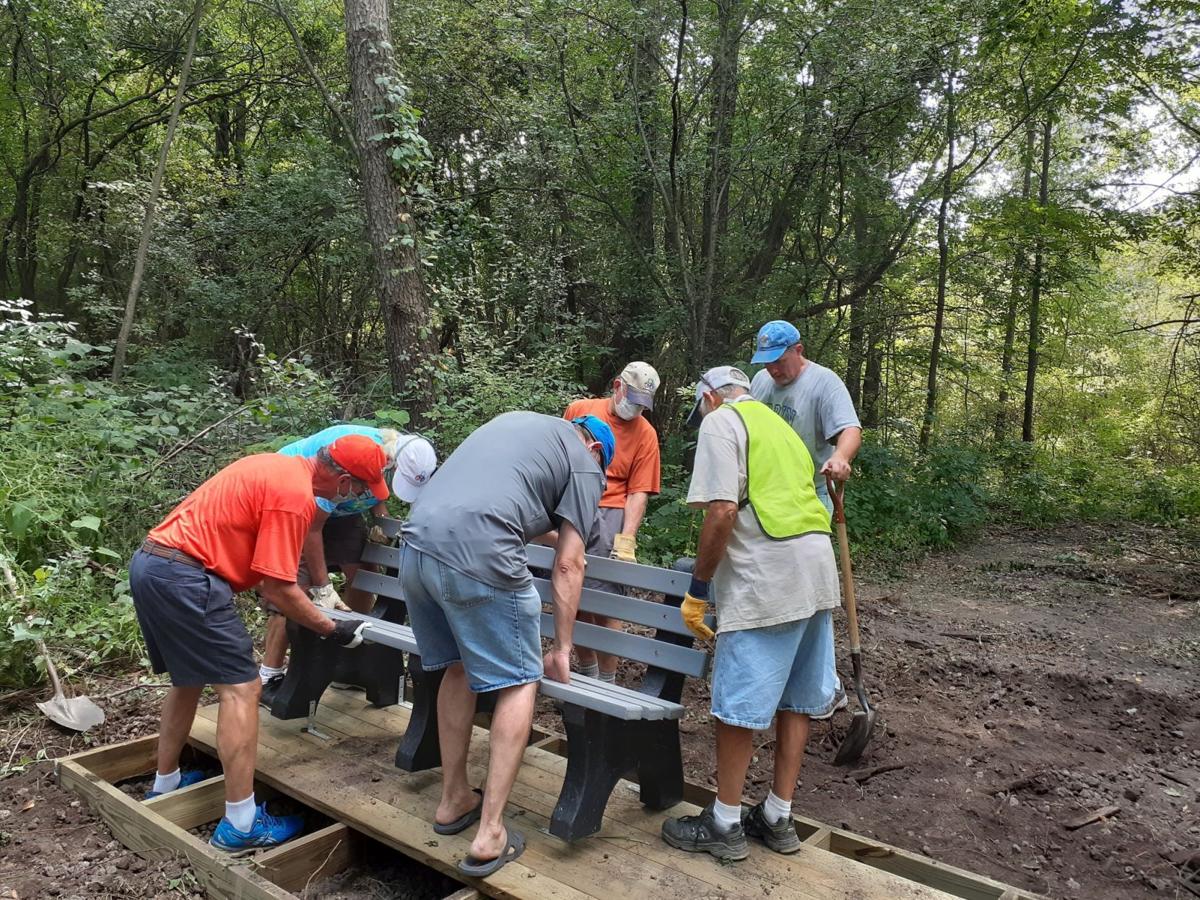 Fishing Line Trail gets second 'Beth's Bench' Features