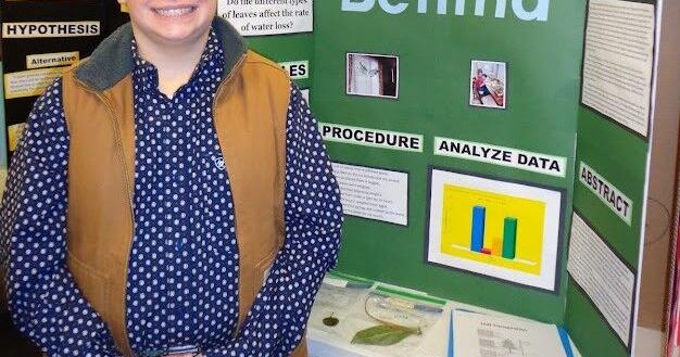 Beau Friese, science fair