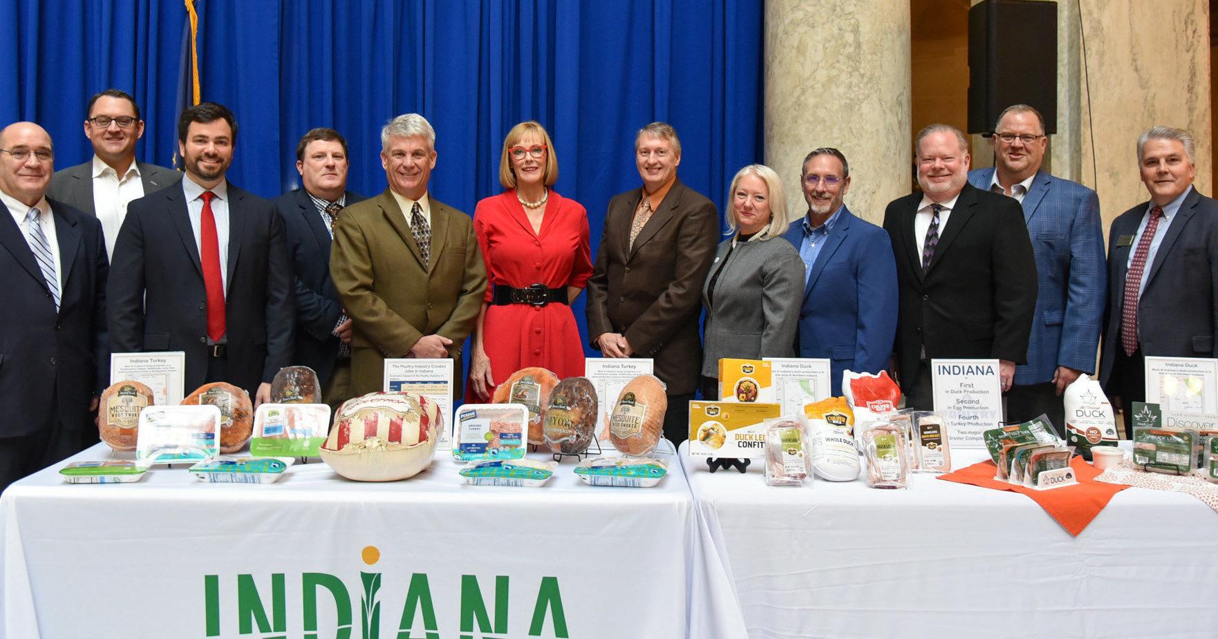 Nearly 100 tons of poultry products donated by producers this year