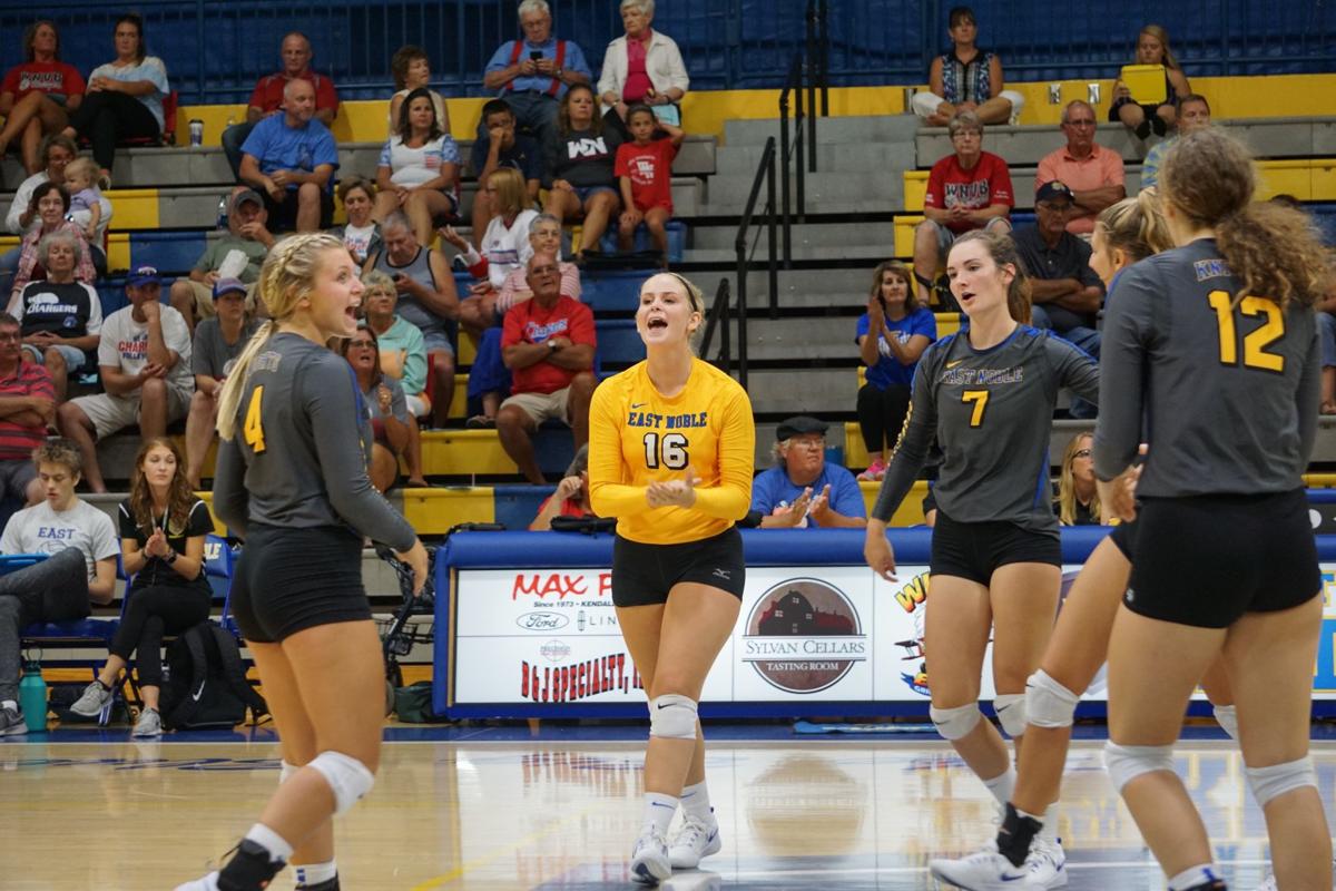 Chargers down mistakeprone East Noble Newssun