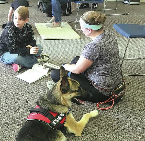 reading therapy dog training