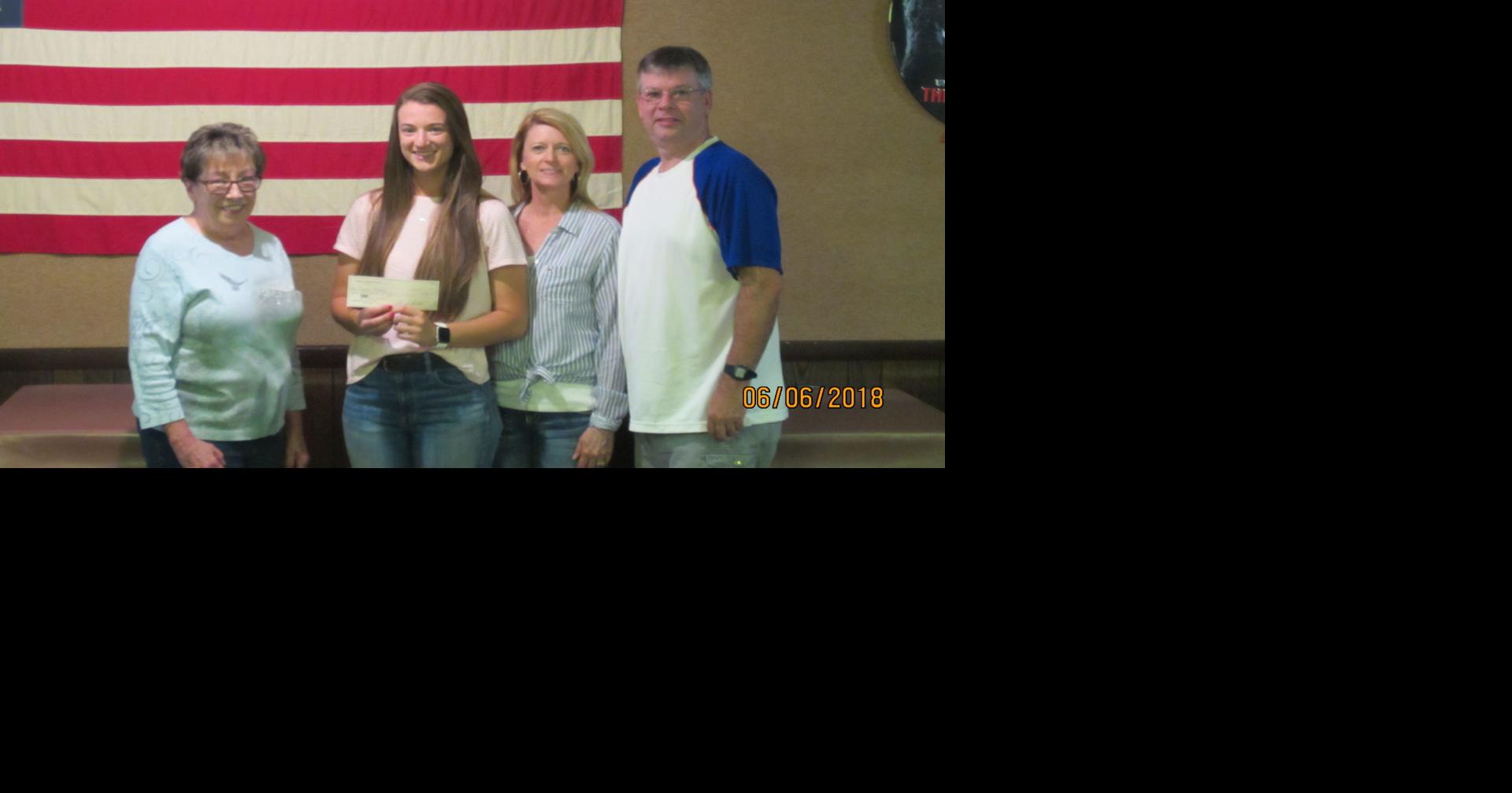 Avilla American Legion Auxiliary Scholarship recipient Life