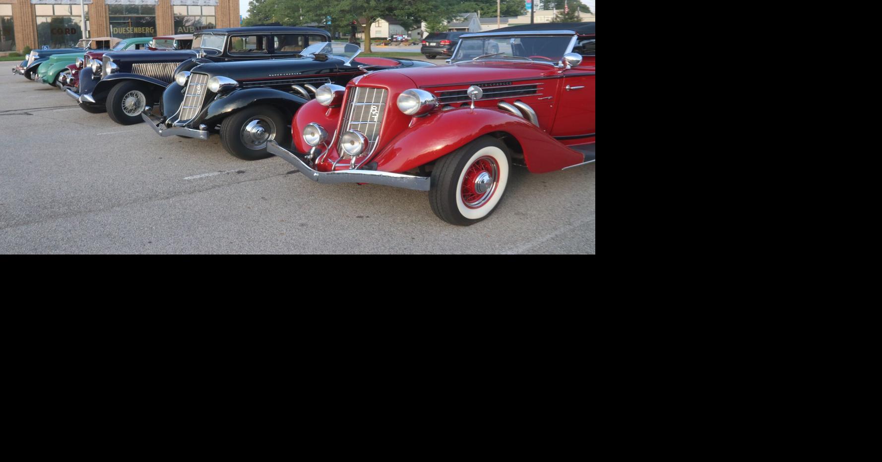 Classic cars are ready to roll