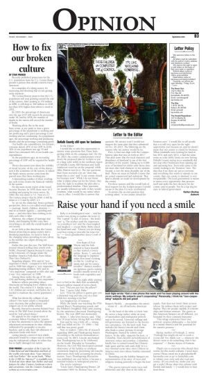 Page B3 | The Herald Republican E-Edition | Kpcnews.com