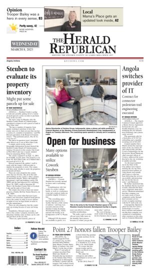 Page A1 | The Herald Republican E-Edition | Kpcnews.com