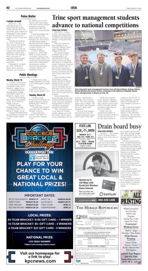 Page A2 | The Herald Republican E-Edition | Kpcnews.com