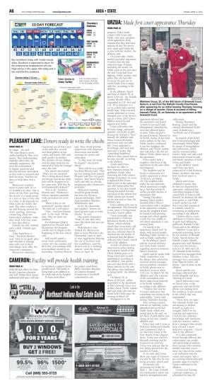 Page A6 | The Herald Republican E-Edition | Kpcnews.com