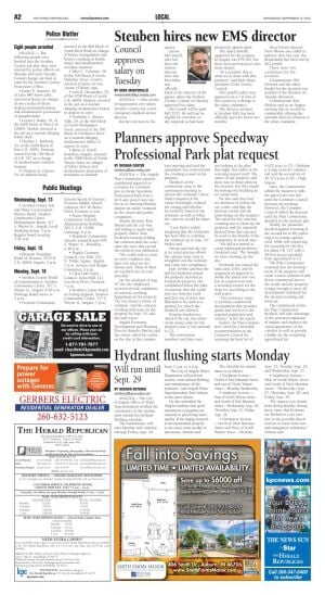 Page A2 | The Herald Republican E-Edition | Kpcnews.com