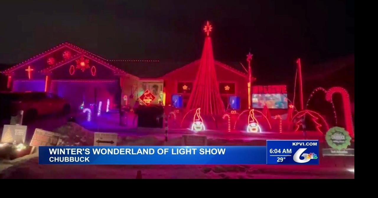 Holiday Light Show Lights Up Chubbuck Neighborhood Local News
