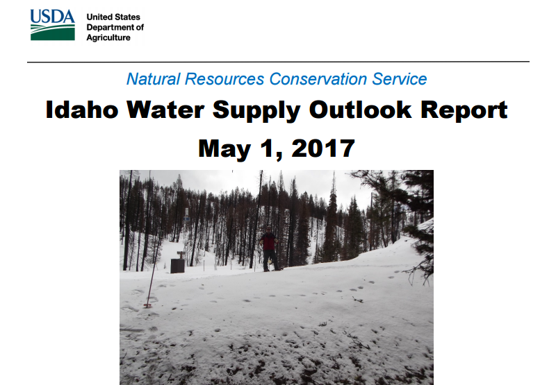 Idaho Water Supply Outlook Report Highlights Record Precipitation