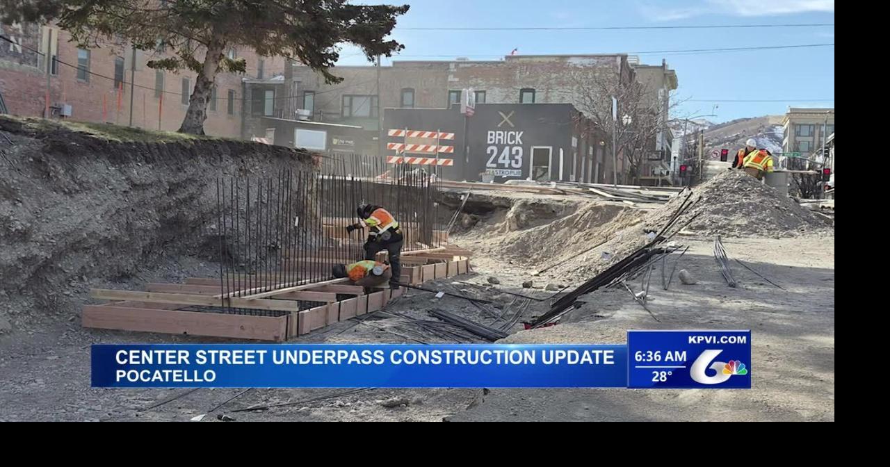 Construction Crews are Making Progress on the Center Street Underpass