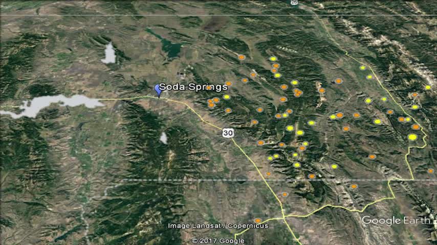 Several Earthquakes In The Soda Springs Region Felt As Far As Pocatello ...