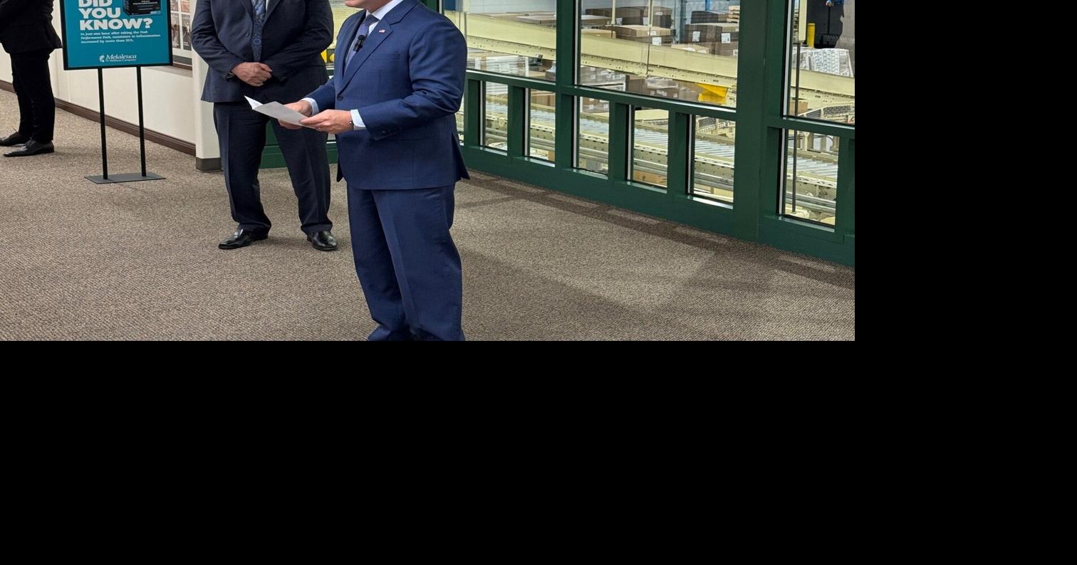 U.S. House Speaker Mike Johnson Tours Melaleuca