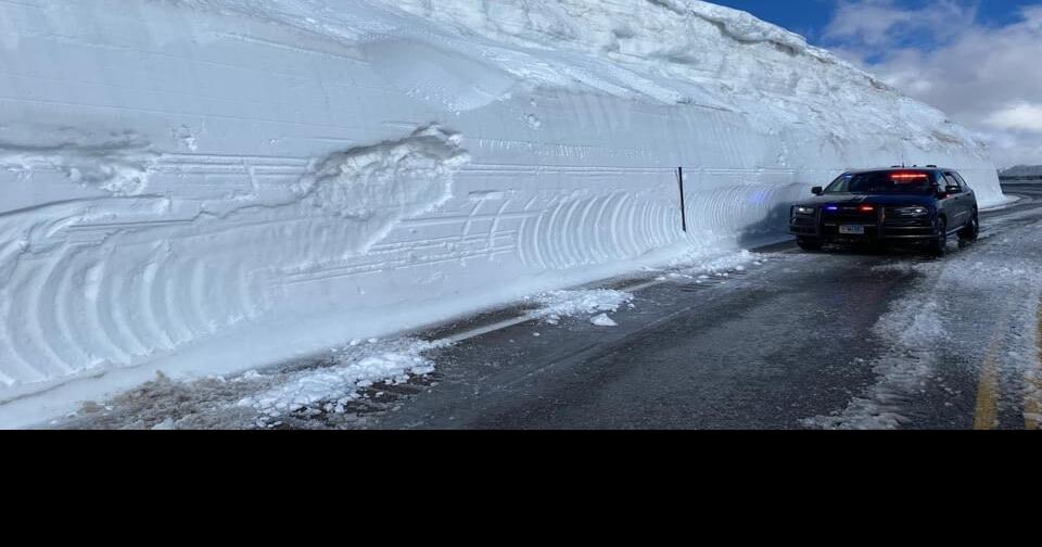 Wyoming Highway Patrol - Beartooth Pass, WY (June 5, 2024) | Weather ...