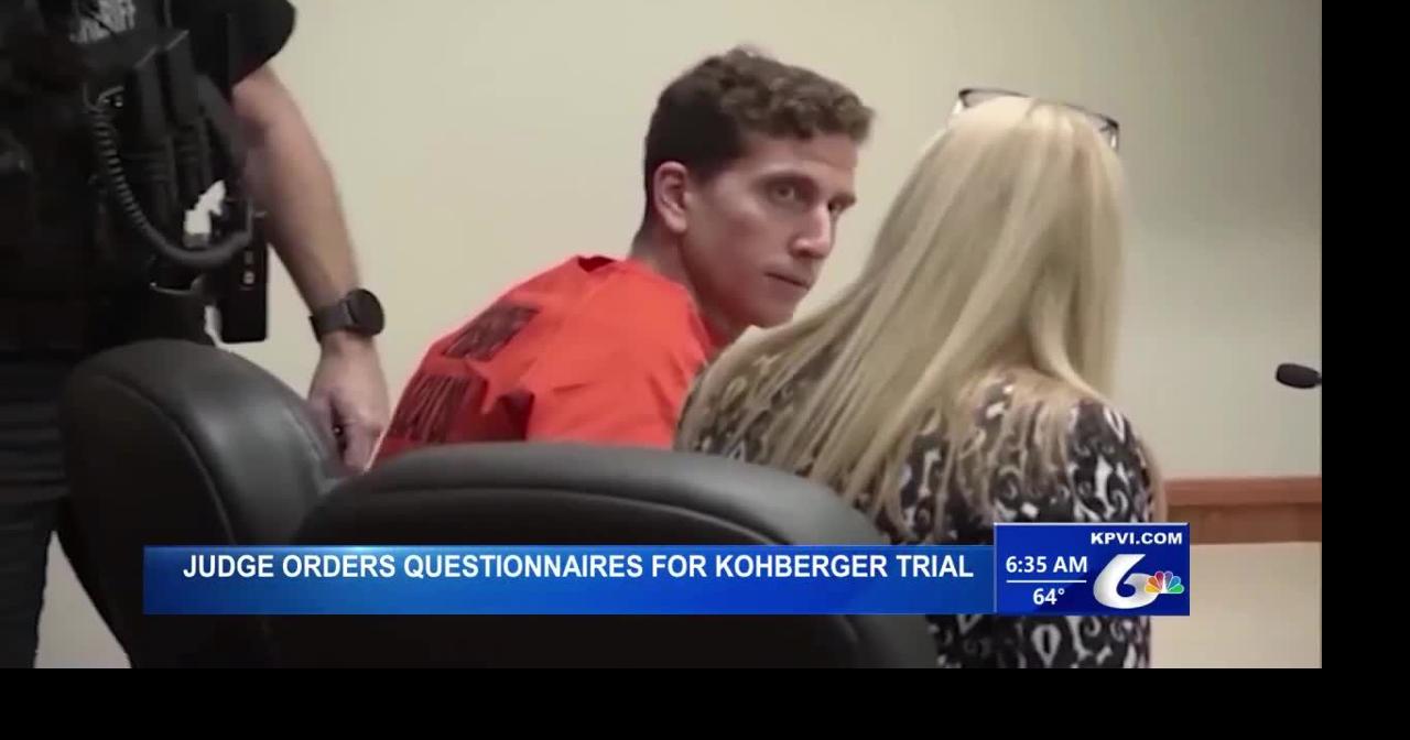 People are Filling out Juror Questionnaires for The Bryan Kohberger Trial | Regional News | kpvi.com