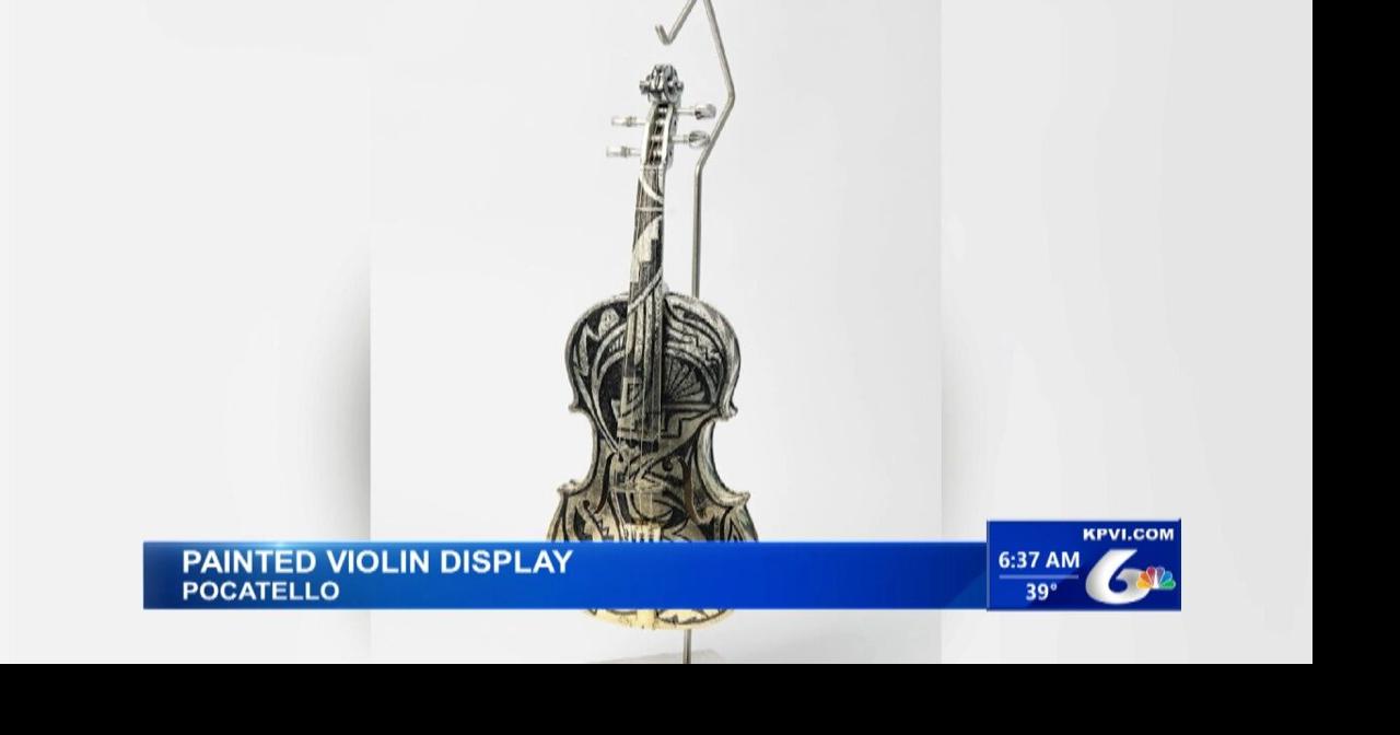 Painted Violin Project on Display | Local News | kpvi.com